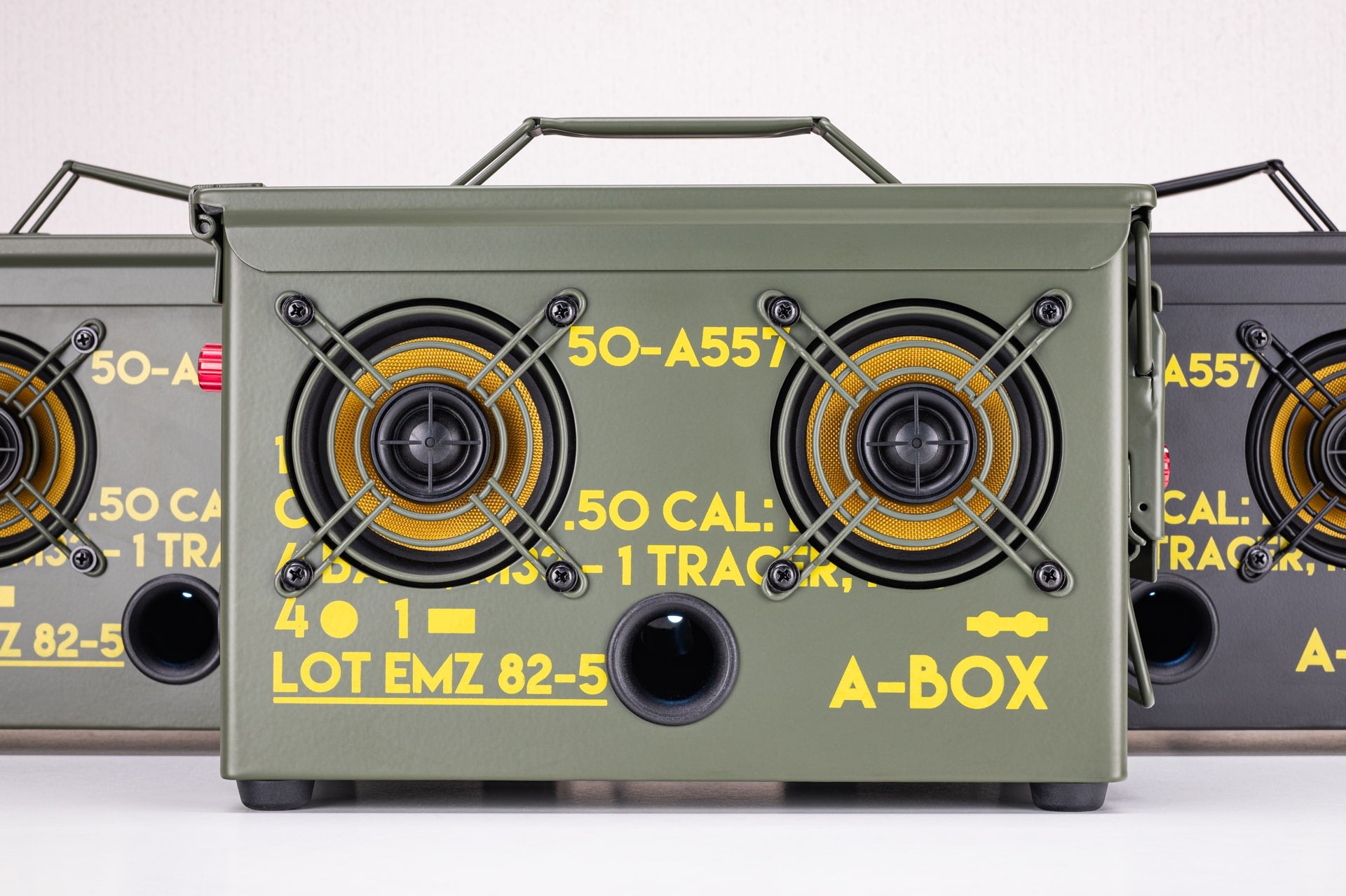 military-style ammunition box