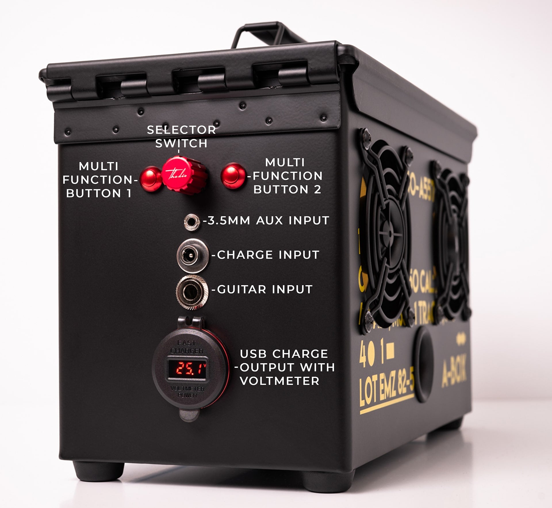NEW 90Watts USB-C anodized aluminum charge ports with Volt and Power meter