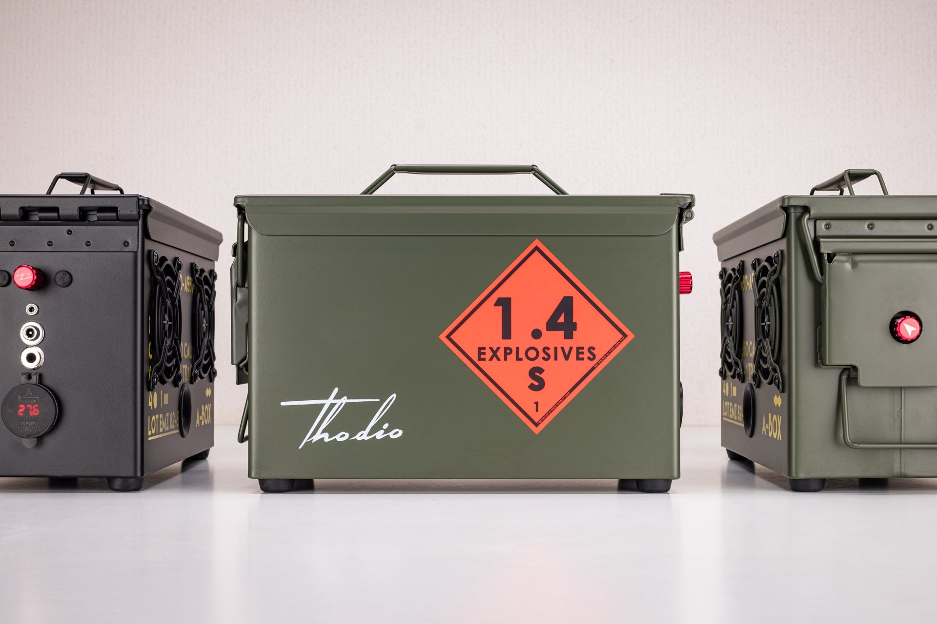Military ammo can speaker