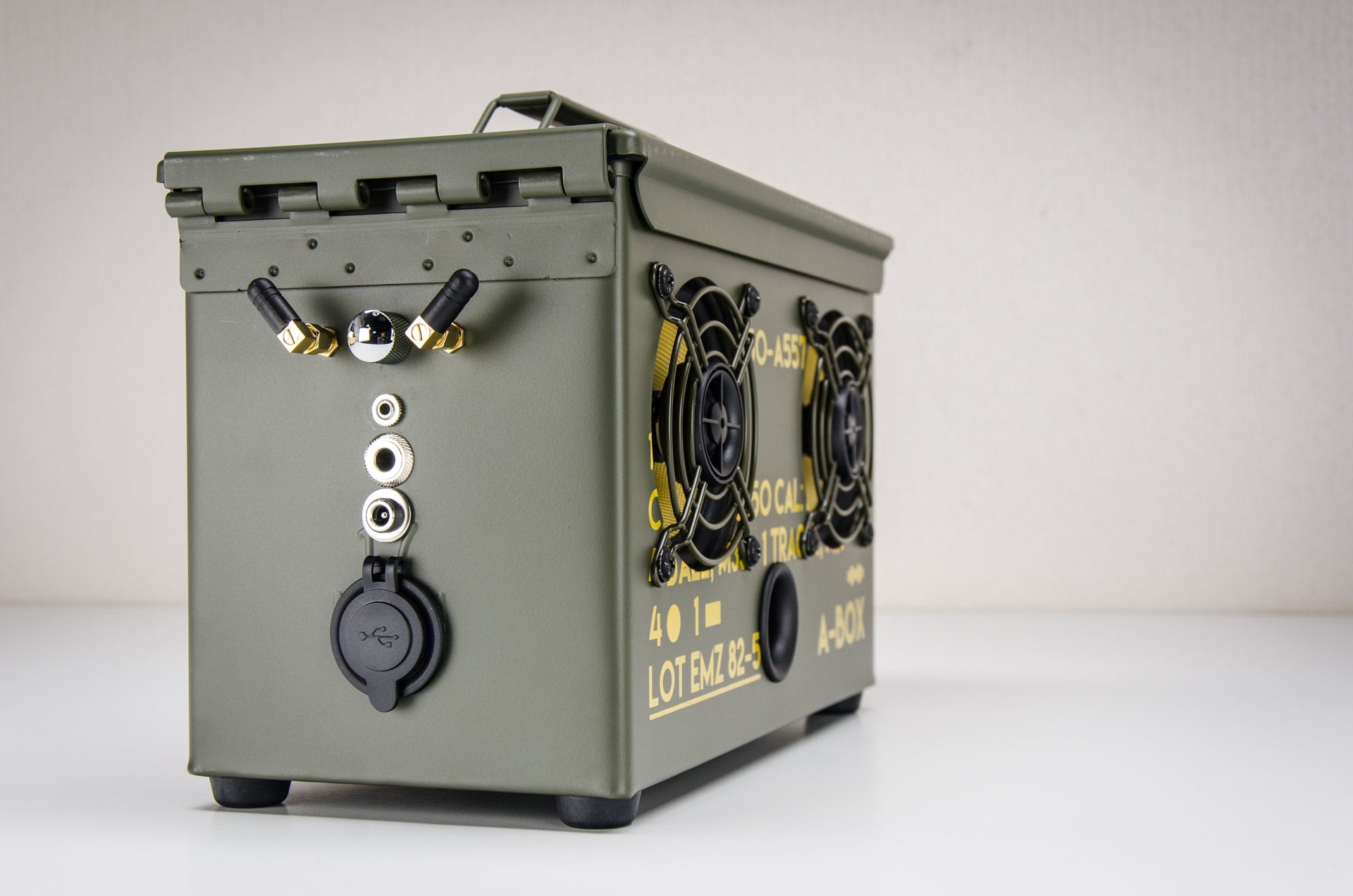 ammo can speaker