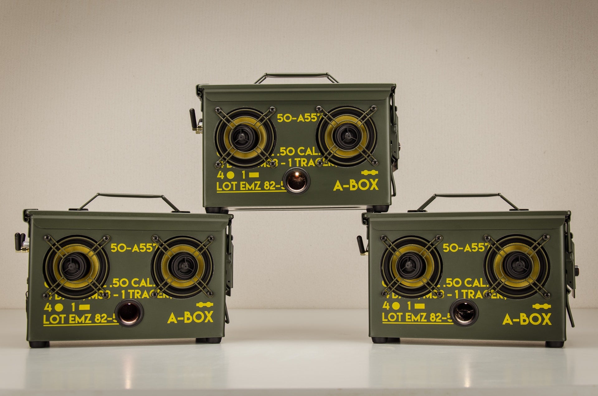 best bluetooth speaker 2017 review ammo can speaker boombox outdoor waterproof wifi army ammobox speakers camping tailgating portable powerful custom original Thodio A-BOX