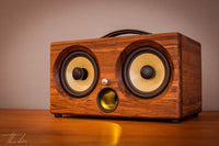 Thumbnail for best wireless speakers review 2016 test bluetooth wifi airplay portable boombox outdoor beach party exclusive luxury speaker bamboo wood teak kevlar power hifi audiophile hipster handmade manmade battery li-ion custom special present gift christmas