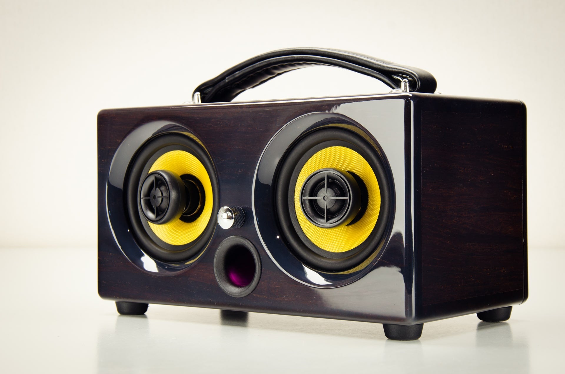 iBox™ Mini HD Chocolate Bamboo speaker