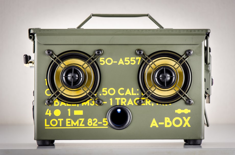New A-BOX Ammo Can wireless Speaker range 2019...
