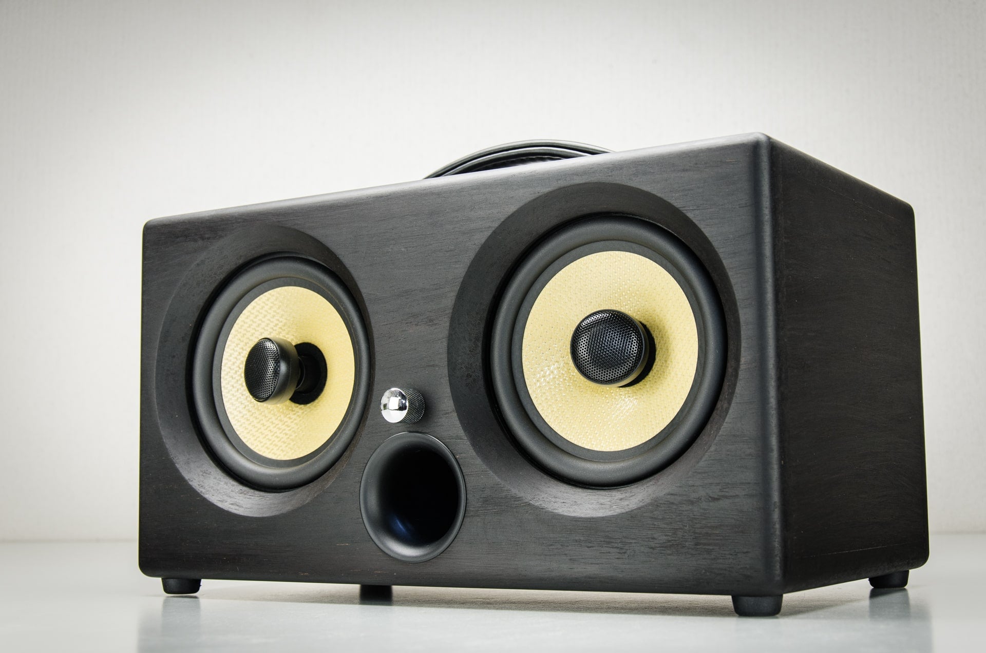 The best wireless speaker system now in Ebony bamboo