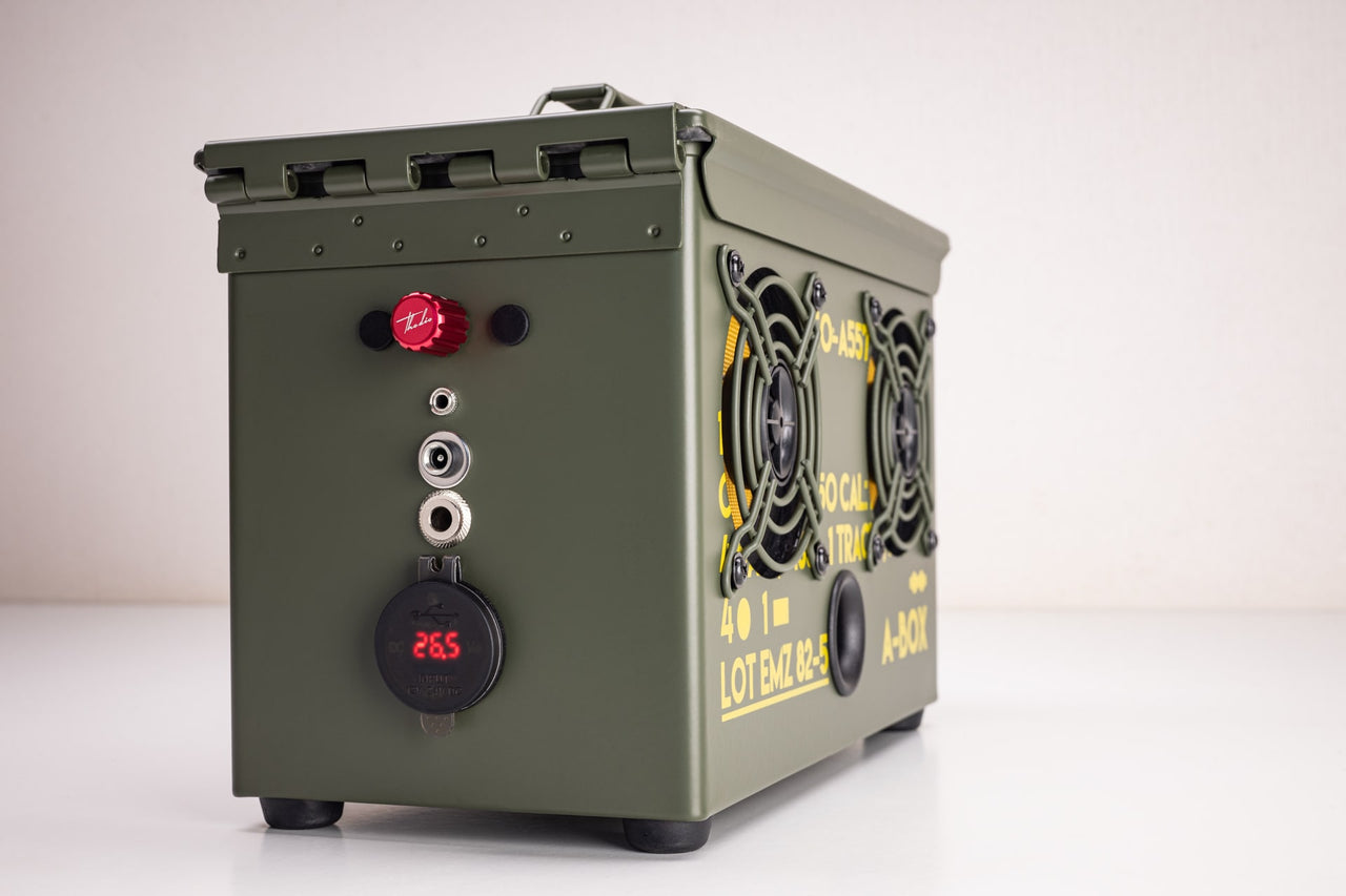 The Original Ammo Can Speaker .50 CAL A-BOX™ OLIVE DRAB