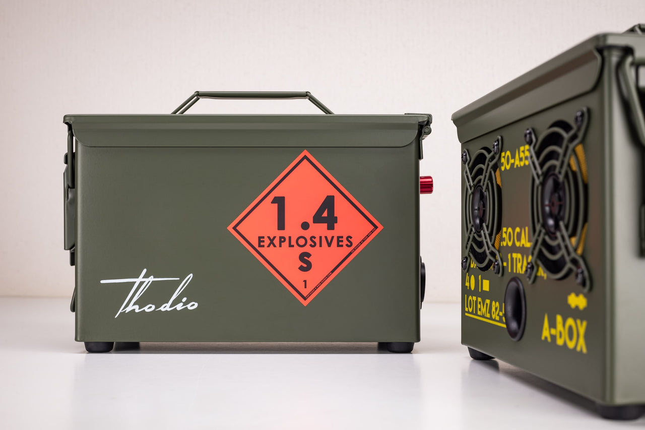 The Original Ammo Can Speaker .50 CAL A-BOX™ OLIVE DRAB