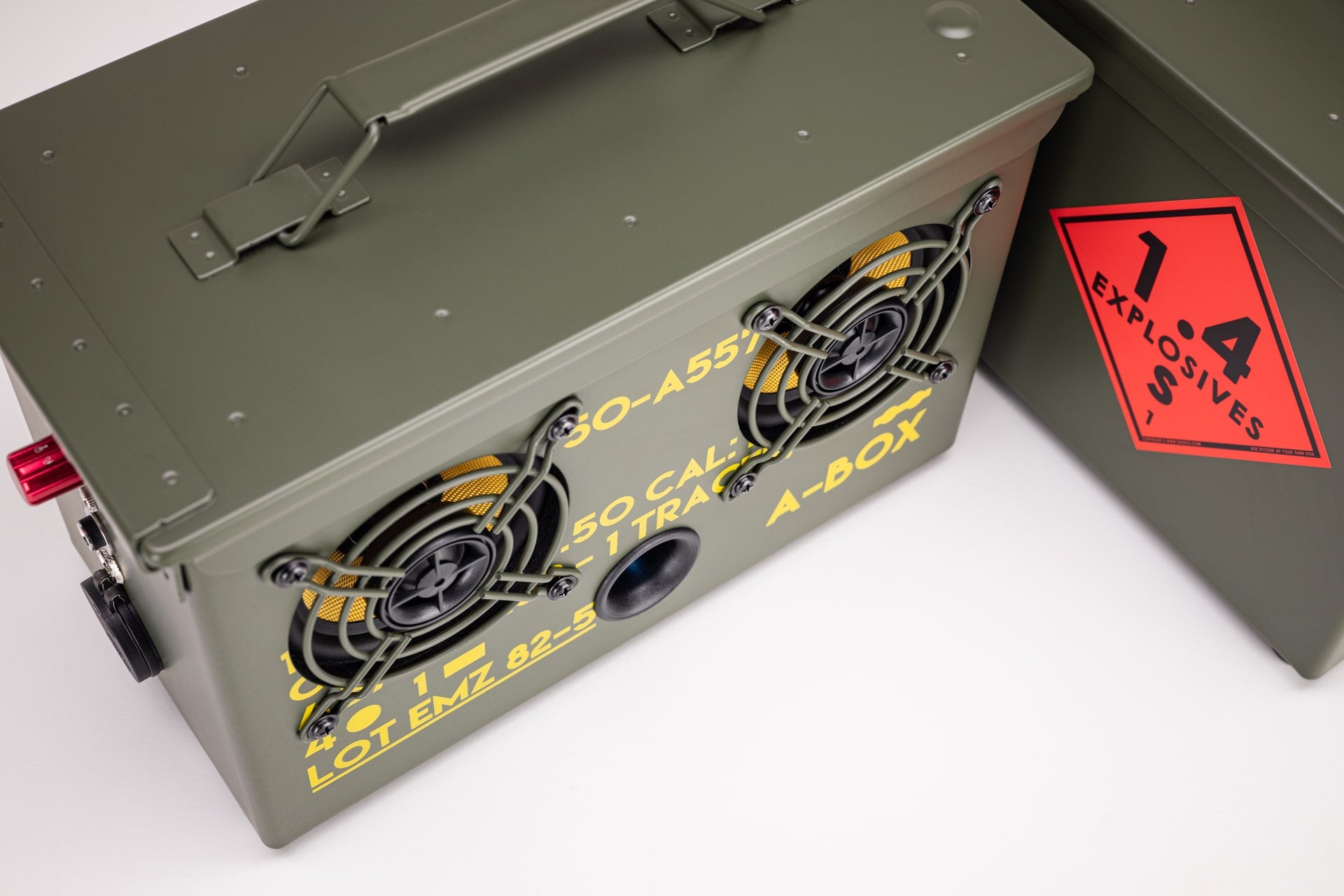 The Original Ammo Can Speaker .50 CAL A-BOX™ OLIVE DRAB