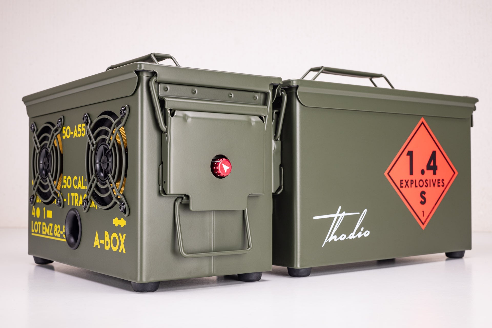 The Original Ammo Can Speaker .50 CAL A-BOX™ OLIVE DRAB