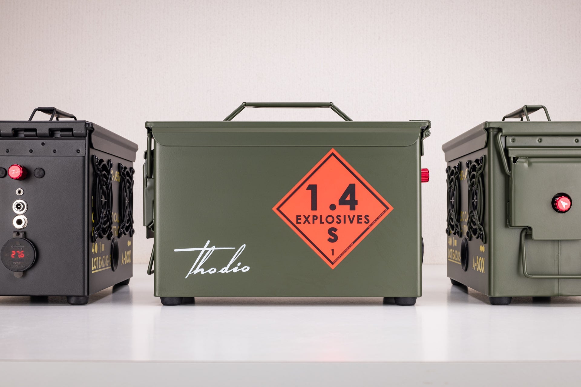 The Original Ammo Can Speaker .50 CAL A-BOX™ OLIVE DRAB