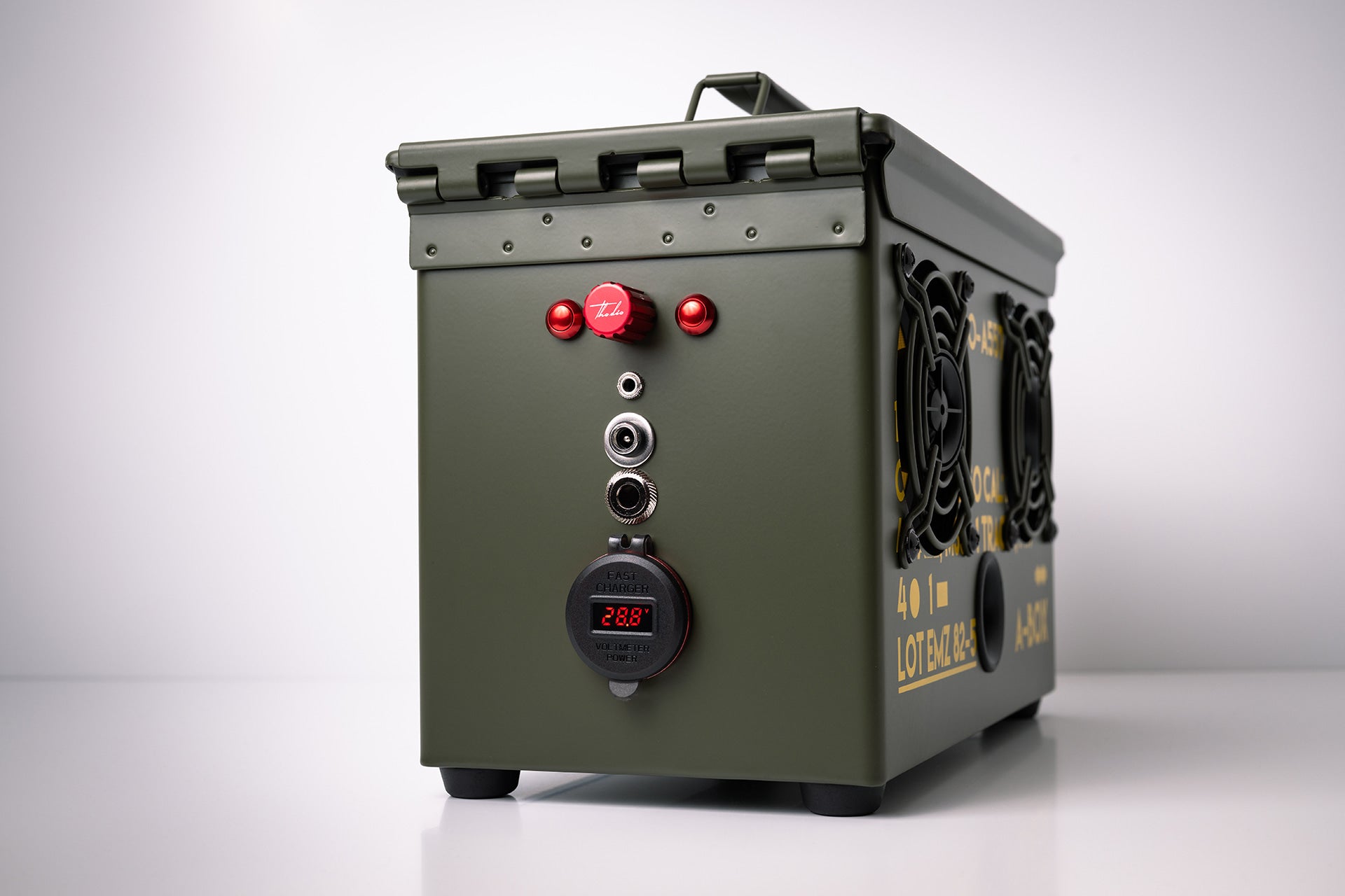Ammo can speaker
