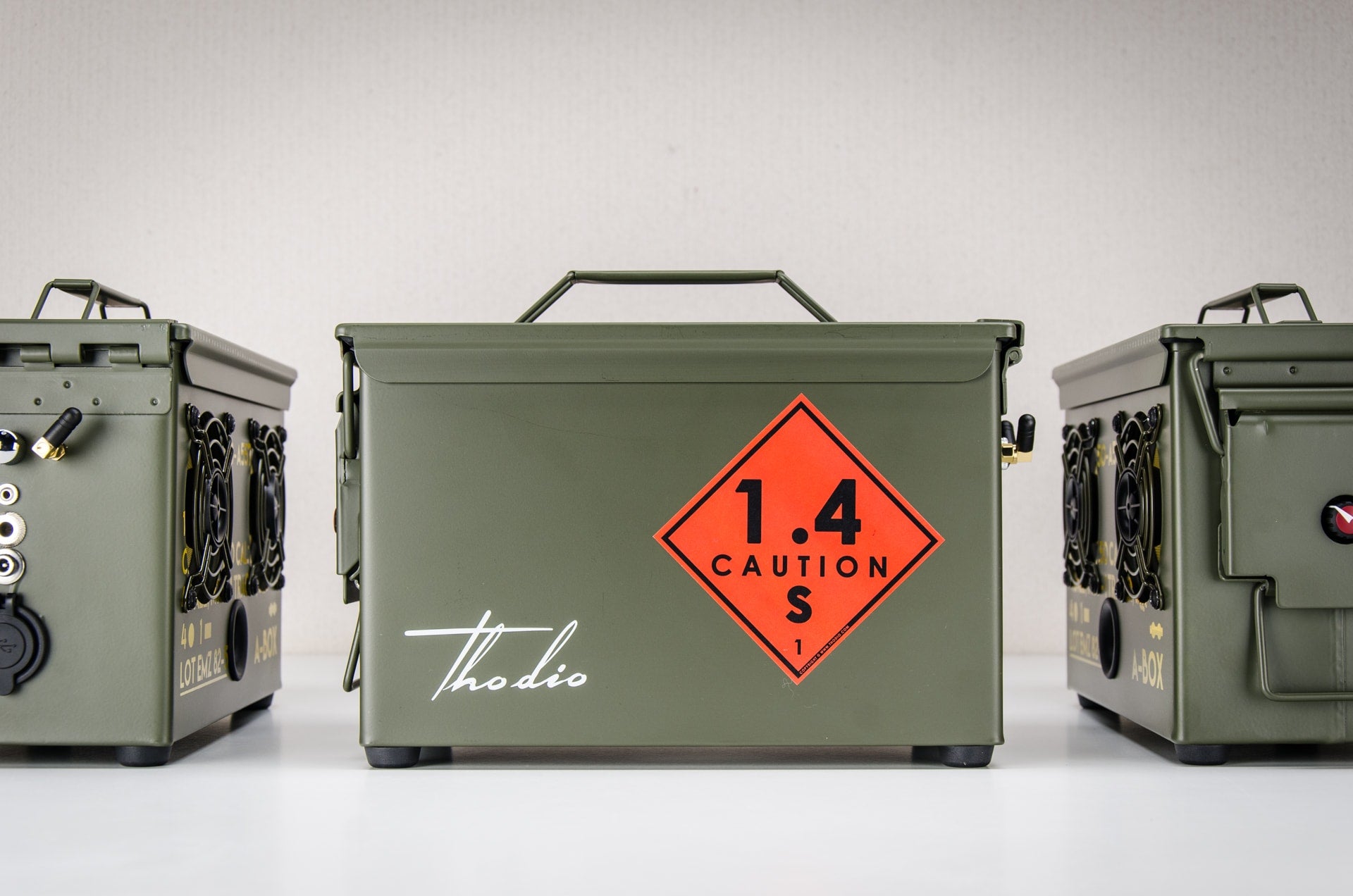 .50 CAL A-BOX™ The Original Ammo Can Speaker