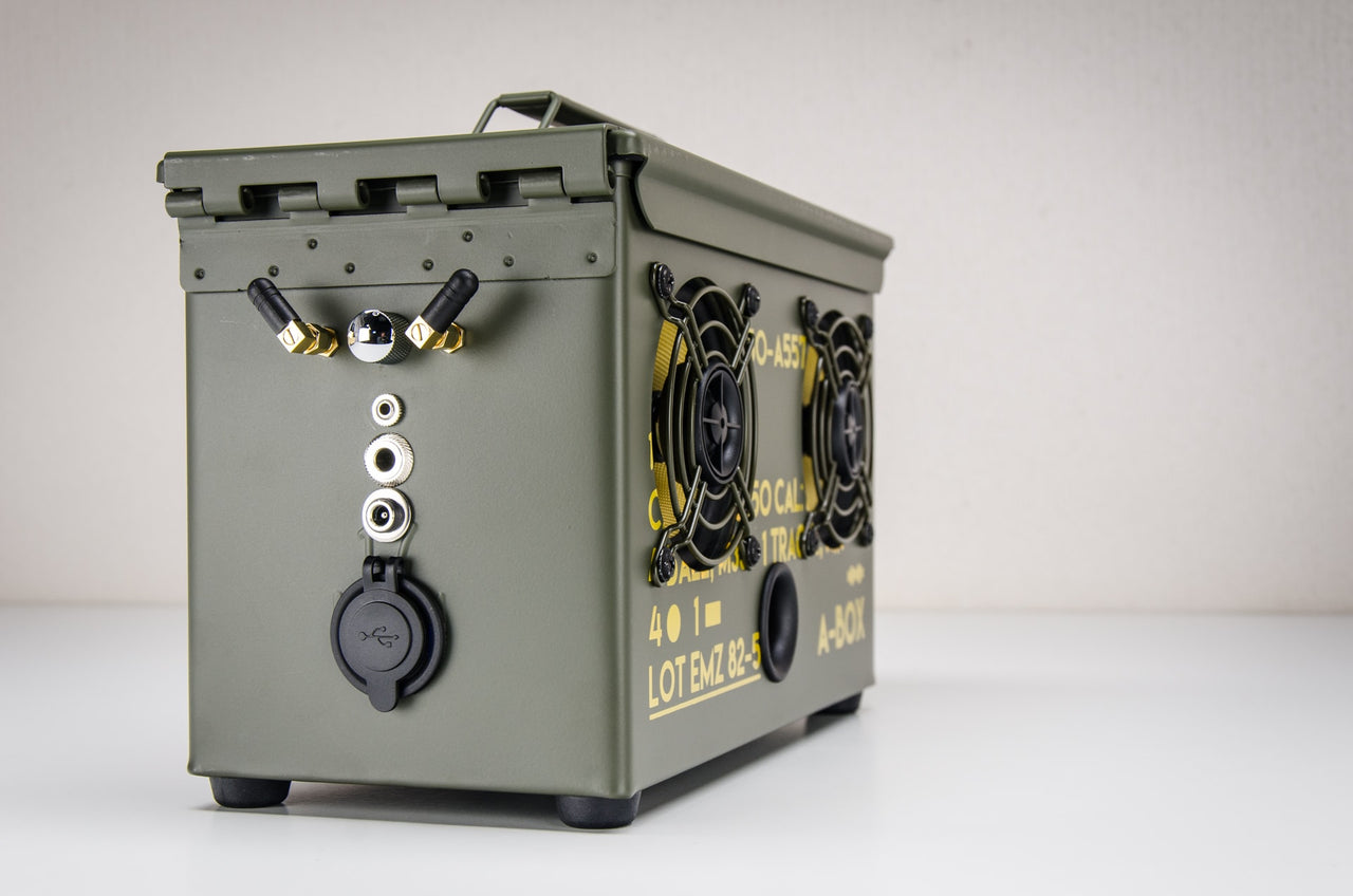 .50 CAL A-BOX™ The Original Ammo Can Speaker