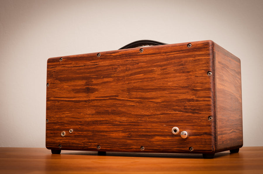 THODIO IBOX™ XC High Density Chocolate Bamboo Speaker 10 Best airplay speaker 2015 review wifi bluetooth speakers aptx new latest ultimate coolest speakers available wood solid woods wooden vintage hipster audiophile tk2050 sta508 sta516 tripath amplifier guitar amplifier HD sound music high resolution Thodio