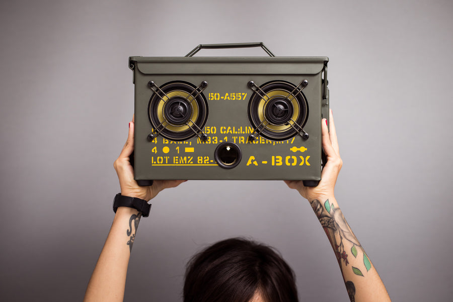 Ammo Can Speaker - The Original .50 CAL Thodio A-BOX™ – Thodio - Iconic  Wireless Speakers