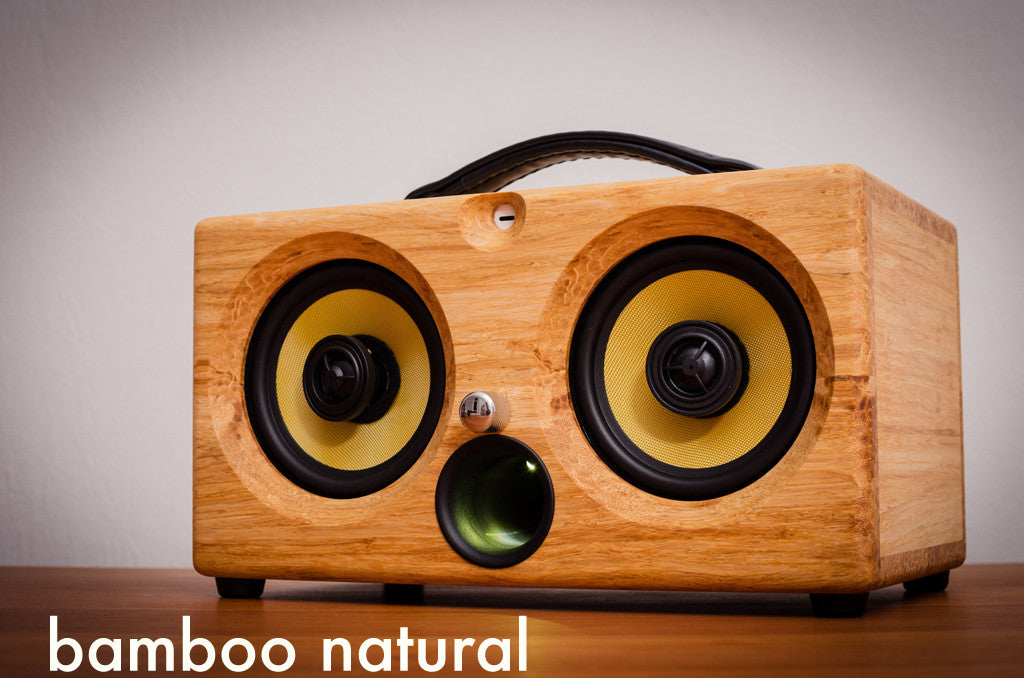 ultimate wooden aptX bluetooth audiophile boombox airplay speaker apple dock for iphone, thodio iBox teak oak zebrawood beech bamboo pono speakers pono wireless pono iphone app pono android app pono bluetooth