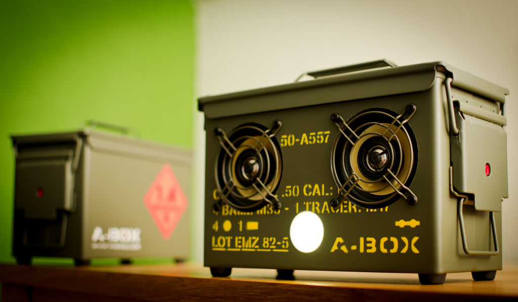 Thodio .50 CAL A-BOX™ The Original Ammo Can Boombox