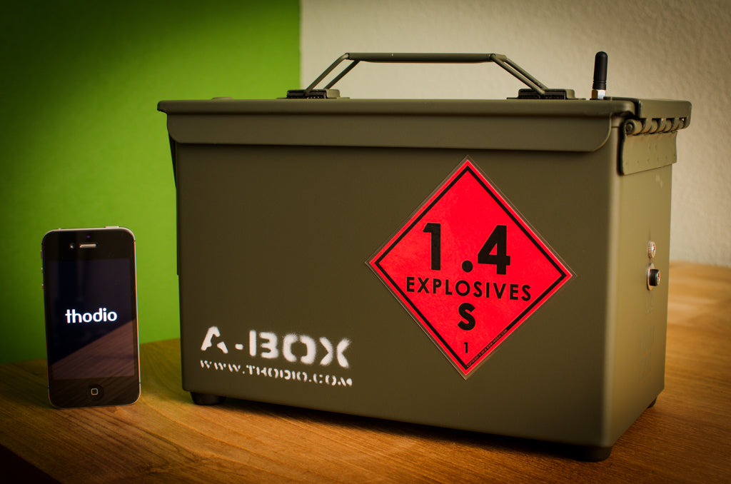 Thodio .50 CAL A-BOX™ The Original Ammo Can Boombox