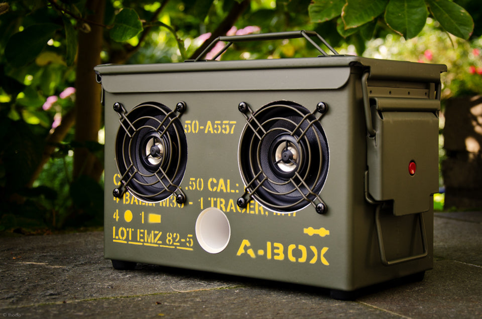Ammo Can Speaker - The Original .50 CAL Thodio A-BOX™ – Thodio - Iconic  Wireless Speakers