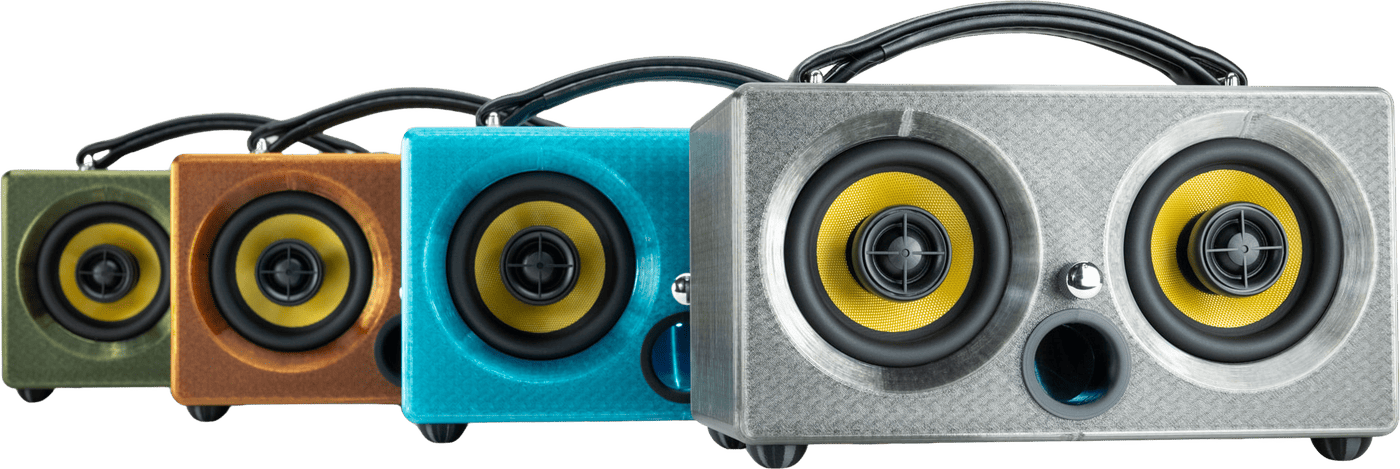 Thodio Mini 3D — four finishes