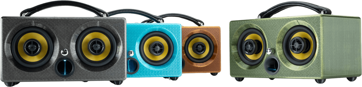 Thodio Mini 3D — four finishes